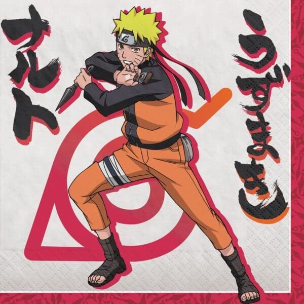 Naruto Lunch Napkins (16ct)