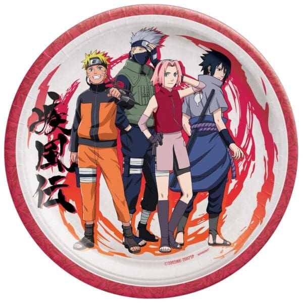 Naruto 9" Plate (8ct)