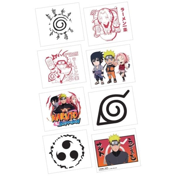 Naruto Tattoos (8ct)