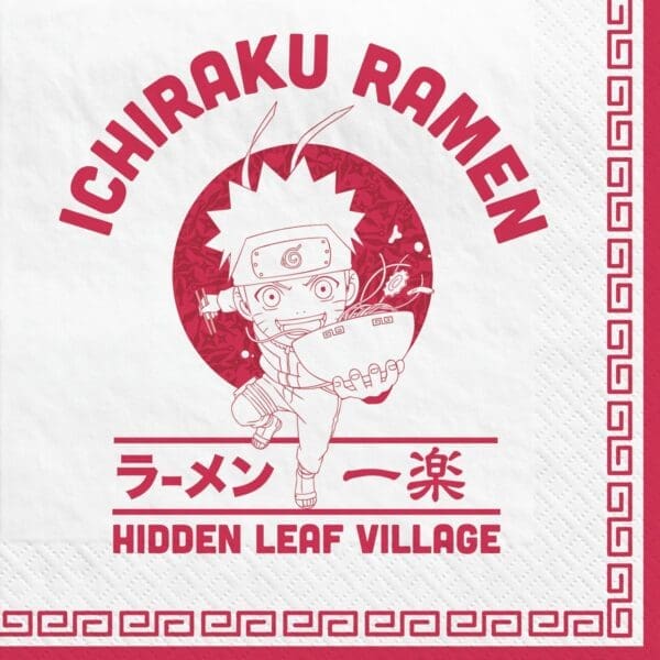 Naruto Beverage Napkin (16ct)