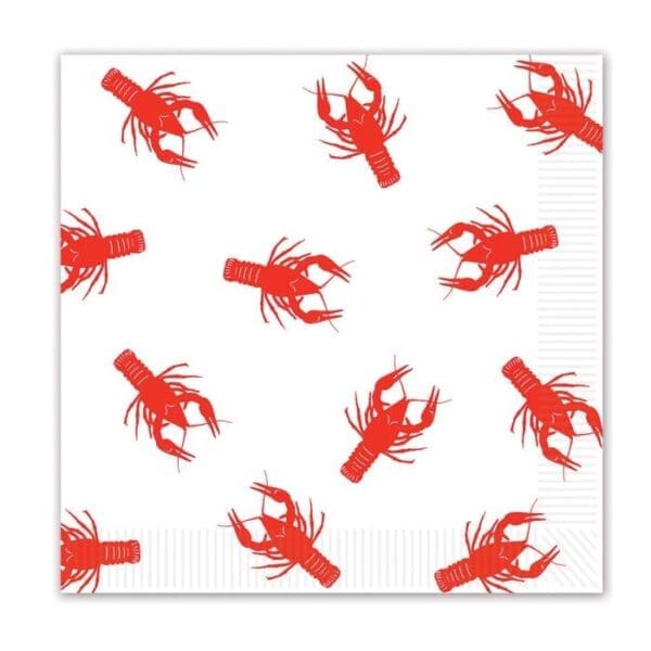 Crawfish Luncheon Napkins (16ct)