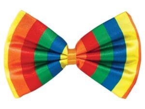 Rainbow Bow Tie