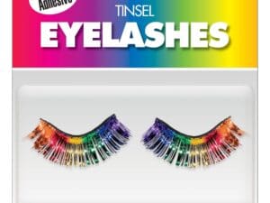 Rainbow Tinsel Eyelashes