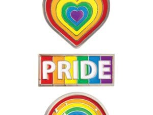 Rainbow Pins (3ct)