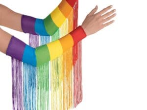 Rainbow Fringe Sleeves