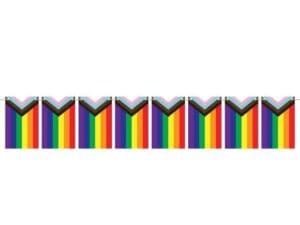 Pride Flag Pennant Streamer