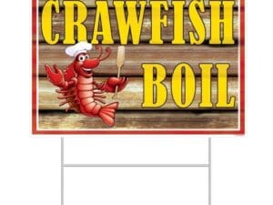 Crawfish Yard Sign