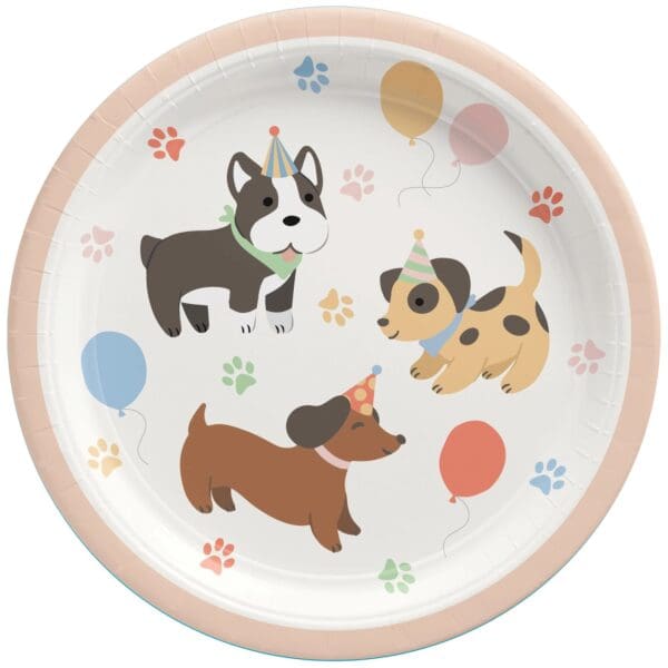 Pawsome Party 9" Plates (8ct)