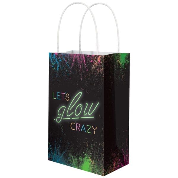 Let's Glow Crazy Kraft Bags (8ct)