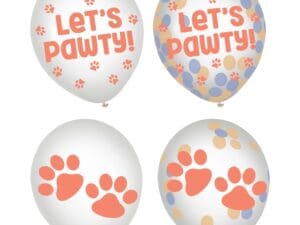Pawsome Party 12" Latex (6ct)
