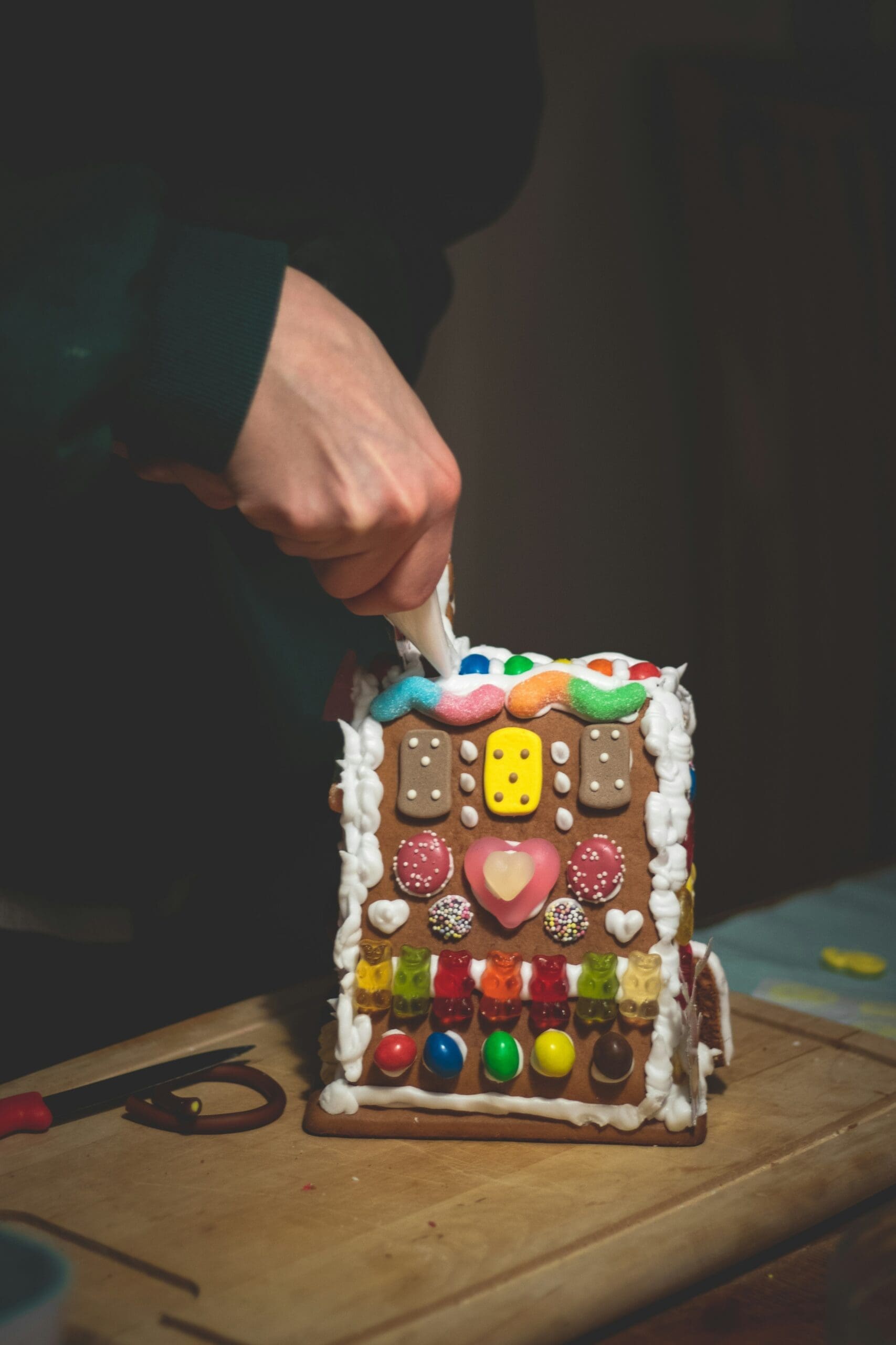 gingerbread house holiday party