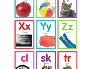 Colorful Photo Alphabet Cards Bulletin Board
