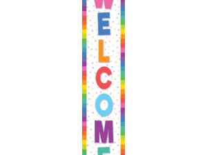 Colorful Welcome Banner
