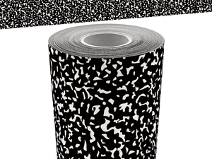 Composition Straight Rolled Border Trim