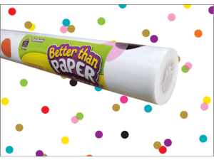 Confetti Better Than Paper Bulletin Board Roll