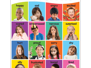 Colorful Emotions Chart
