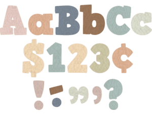 Everyone is Welcome 4" Bold Block Letters Combo Pack