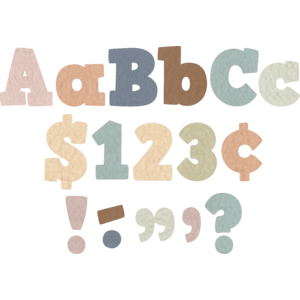 Everyone is Welcome 4" Bold Block Letters Combo Pack