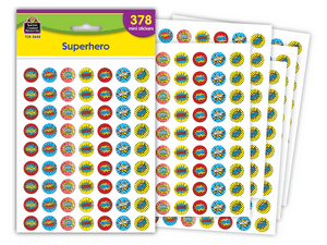 Superhero Mini Stickers