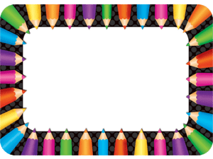 Colored Pencils Name Tags/Labels