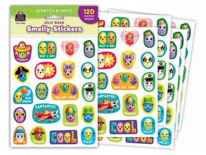 Jelly Bean Smelly Stickers