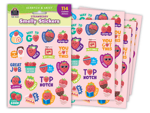 Strawberry Smelly Stickers