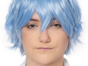 Anime Blue Wig