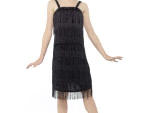 Girls Black Flapper