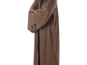 Kids brown hooded robe