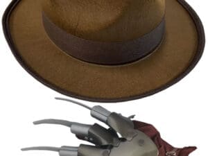 Freddy glove and hat