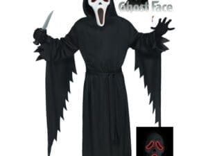 Ghost Face Electroluminescence Mask