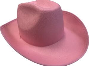 hat cowboy pink