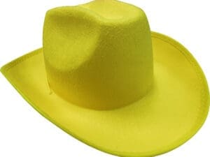 Hat cowboy yellow