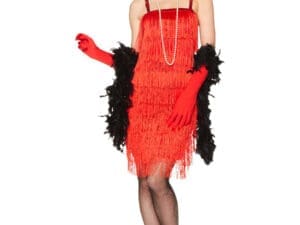Red flapper Women