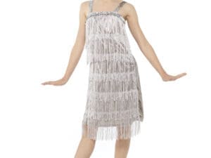 Girls Flapper Silver