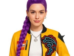 Womens KPop Demon Hunters Rumi Wig