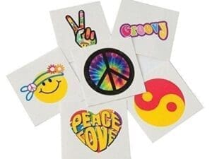 Retro Temporary Tattoos