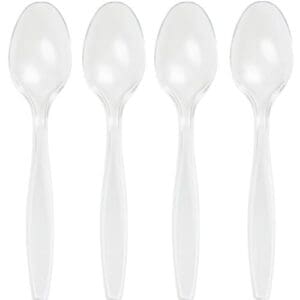 10551 CLEAR SPOONS