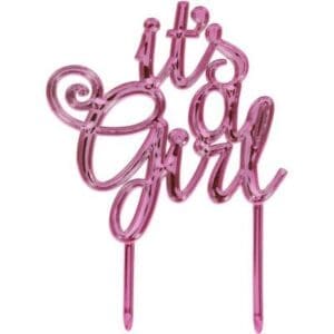 100028 CAKE TOPPER GIRL