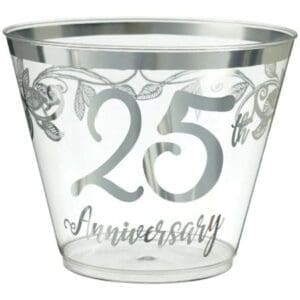 352502 25TH ANNIVERSARY TUMBLERS