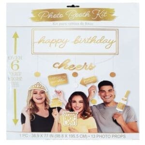 244111 GOLDEN AGE PHOTO BOOTH KIT