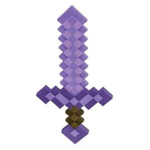 106549 MINECRAFT SWORD ENCHANTED PURPLE