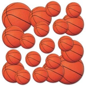 53808 CUTOUTS BASKETBALL