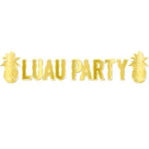 56005 BANNER LUAU PARTY