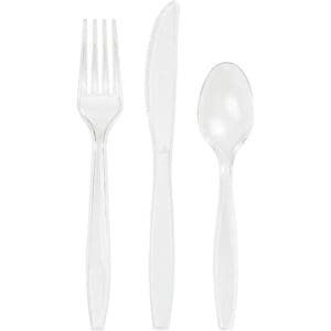 10421 CUTLERY (PREM) CUTLERY ASST CLEAR