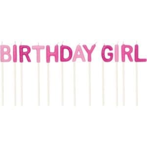 101045 PICK CANDLE BIRTHDAY GIRL