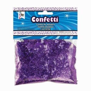 CRPU FOIL CONFETTI PURPLE