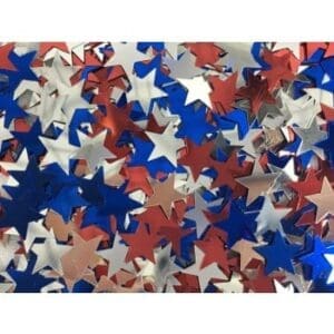 1802RBS CONFETTI RWB STARS