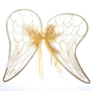 W1483LGD angel wing golden 2 layer